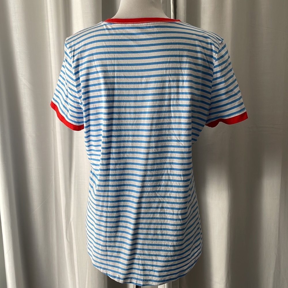 Striped Ringer Tee - Picture 4 of 4